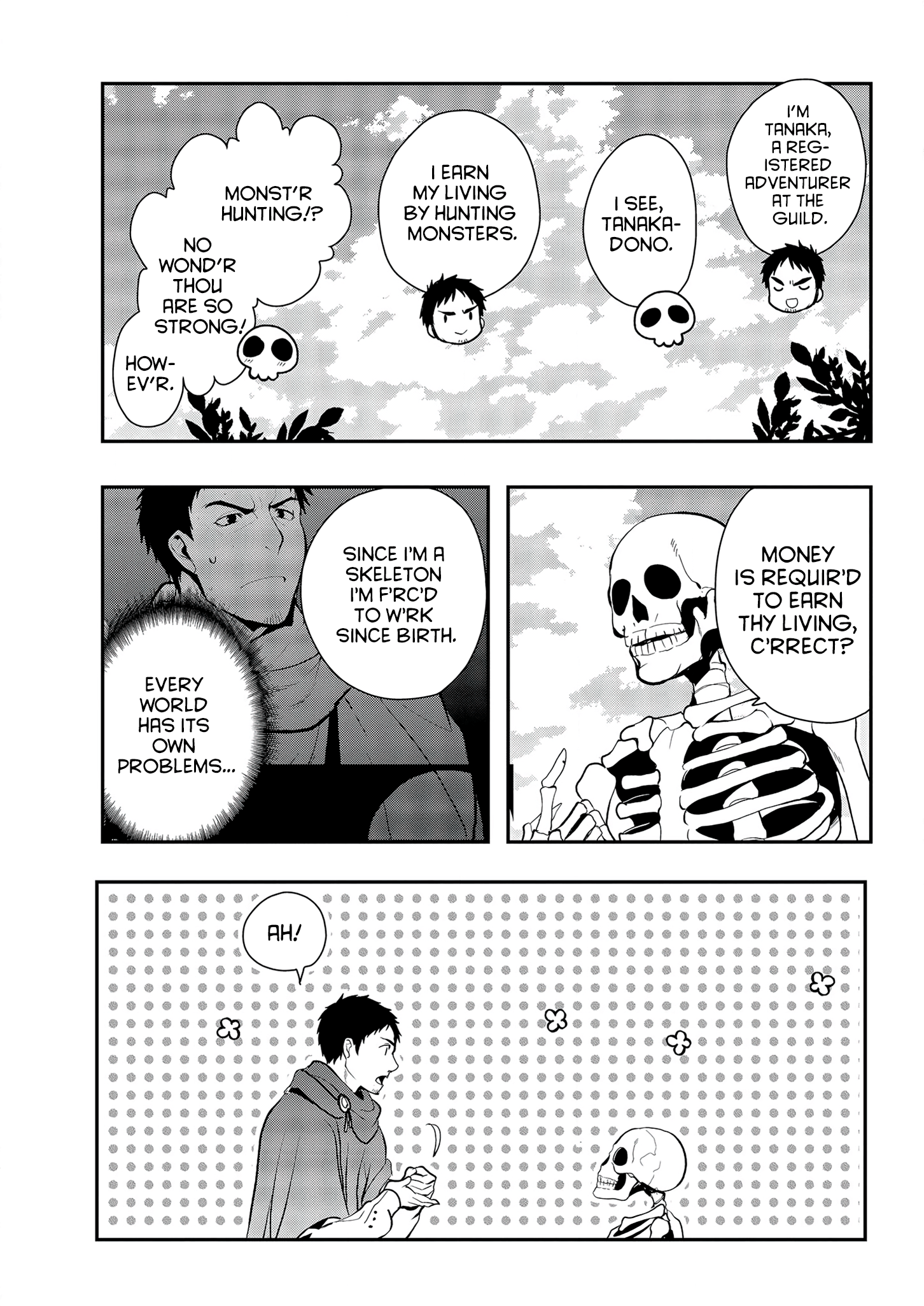 Tanaka No Isekai Nariagari - Chapter 3: Encounter