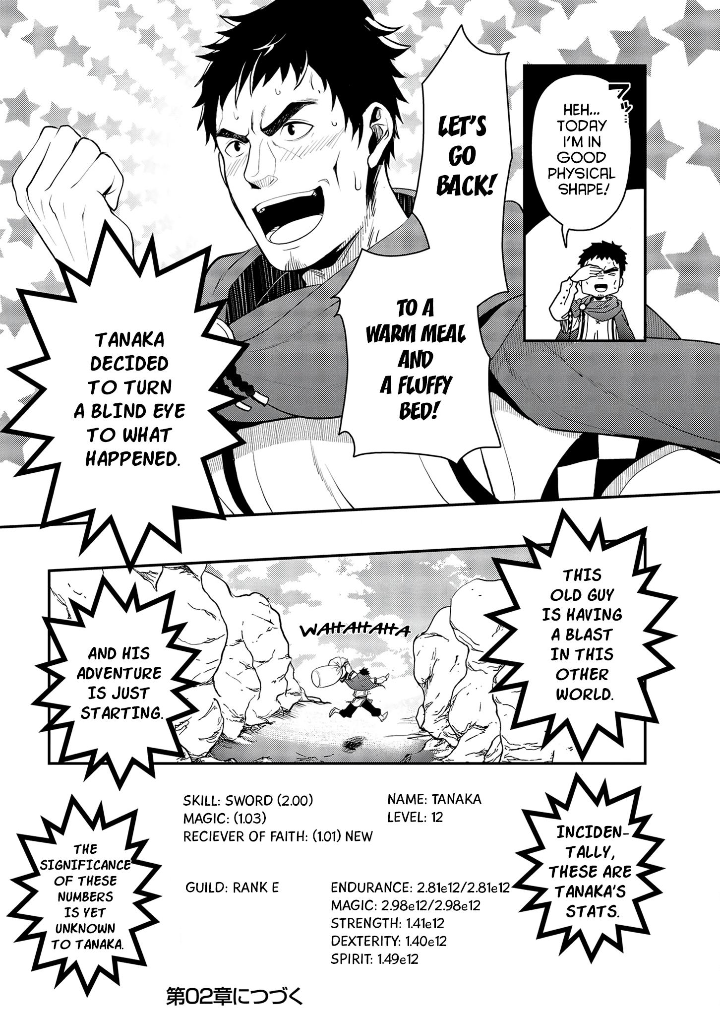 Tanaka No Isekai Nariagari - Chapter 1: A Hard Fight