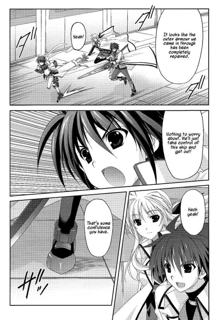 Mahou Senki Lyrical Nanoha Force - Vol.2 Chapter 9 : Hã¼Ckebein(Ii)