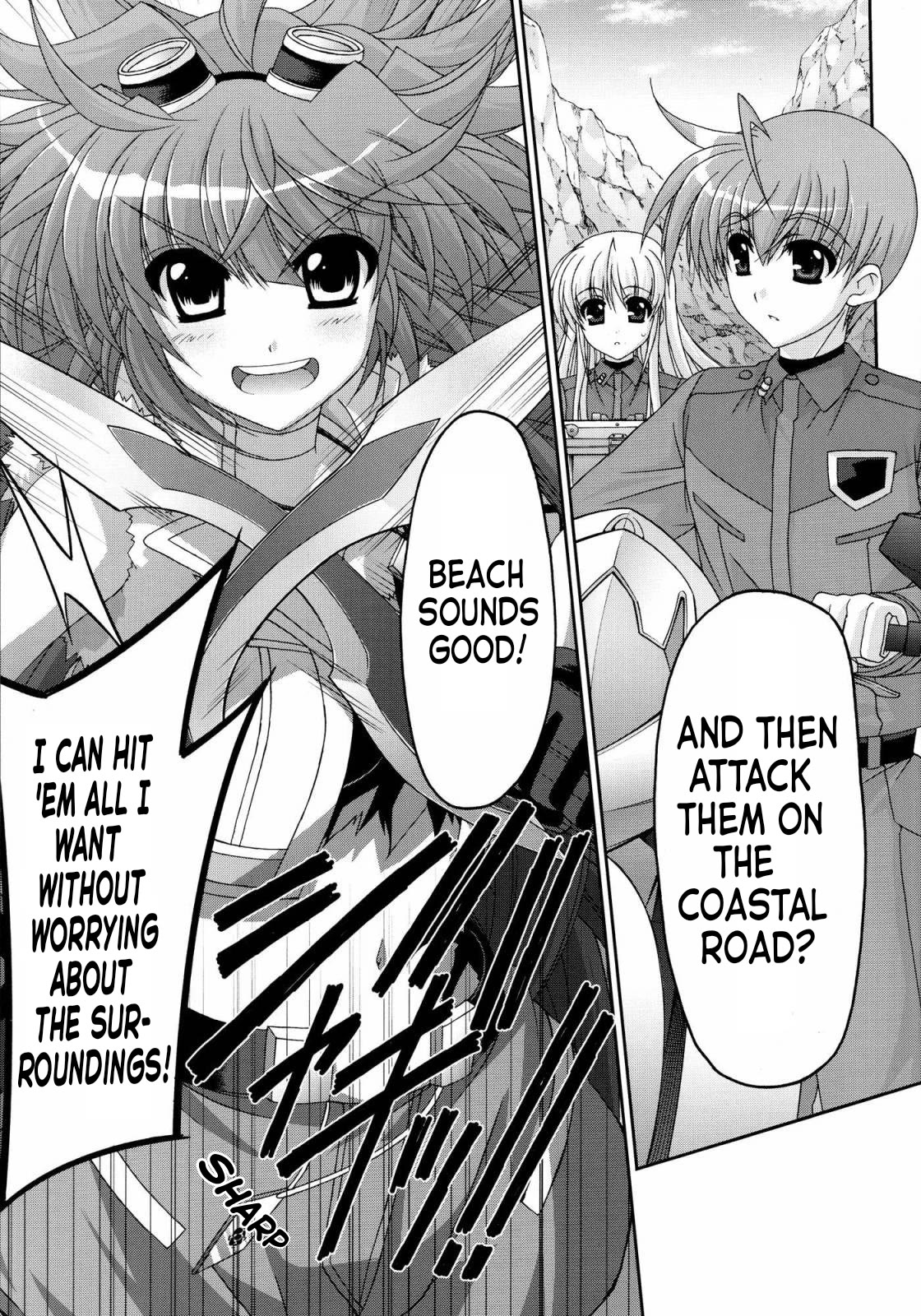 Mahou Senki Lyrical Nanoha Force - Chapter 31: Record 31 - 「Dominant&Rose (Ii)」