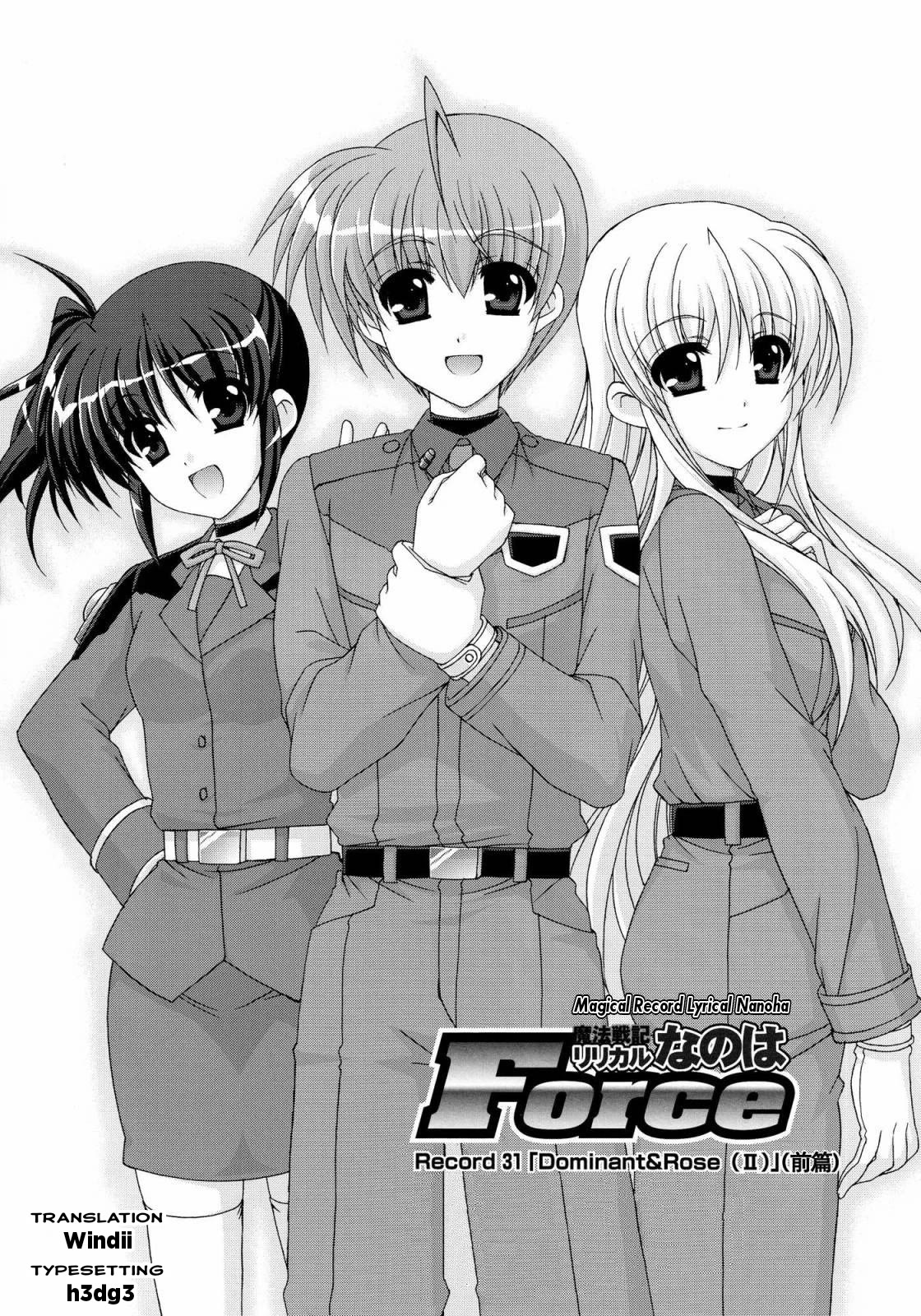 Mahou Senki Lyrical Nanoha Force - Chapter 31: Record 31 - 「Dominant&Rose (Ii)」