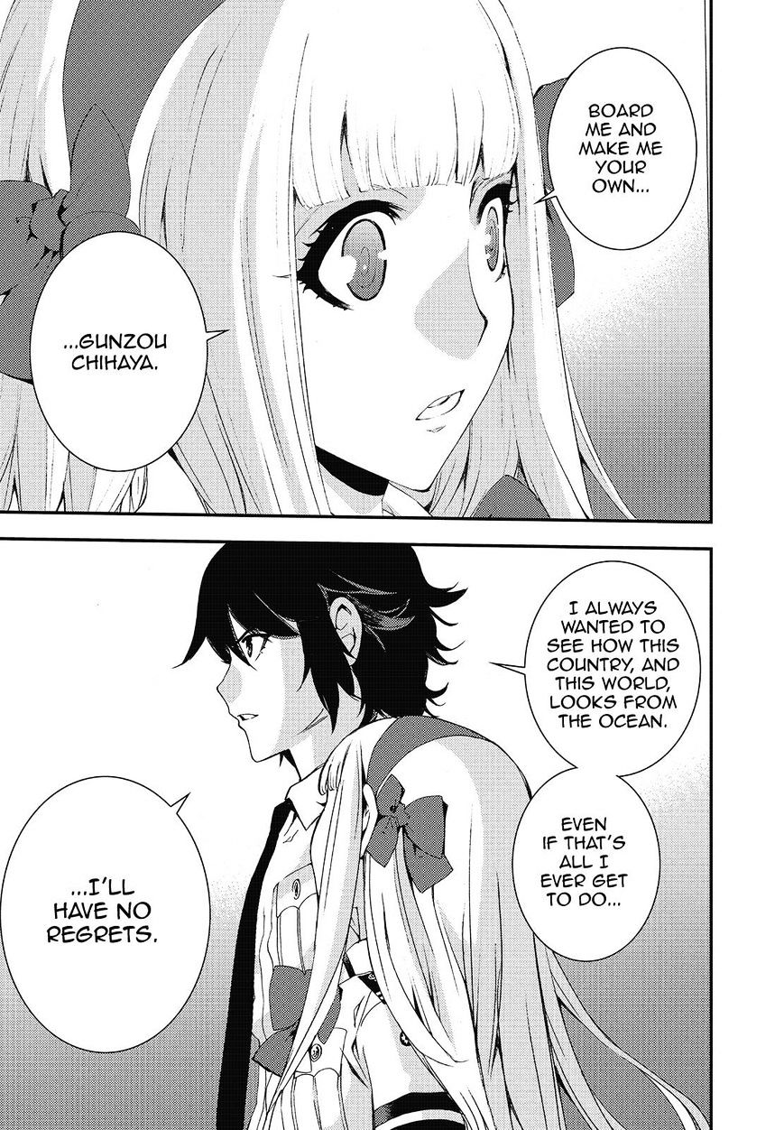 Aoki Hagane No Arpeggio - Chapter 80