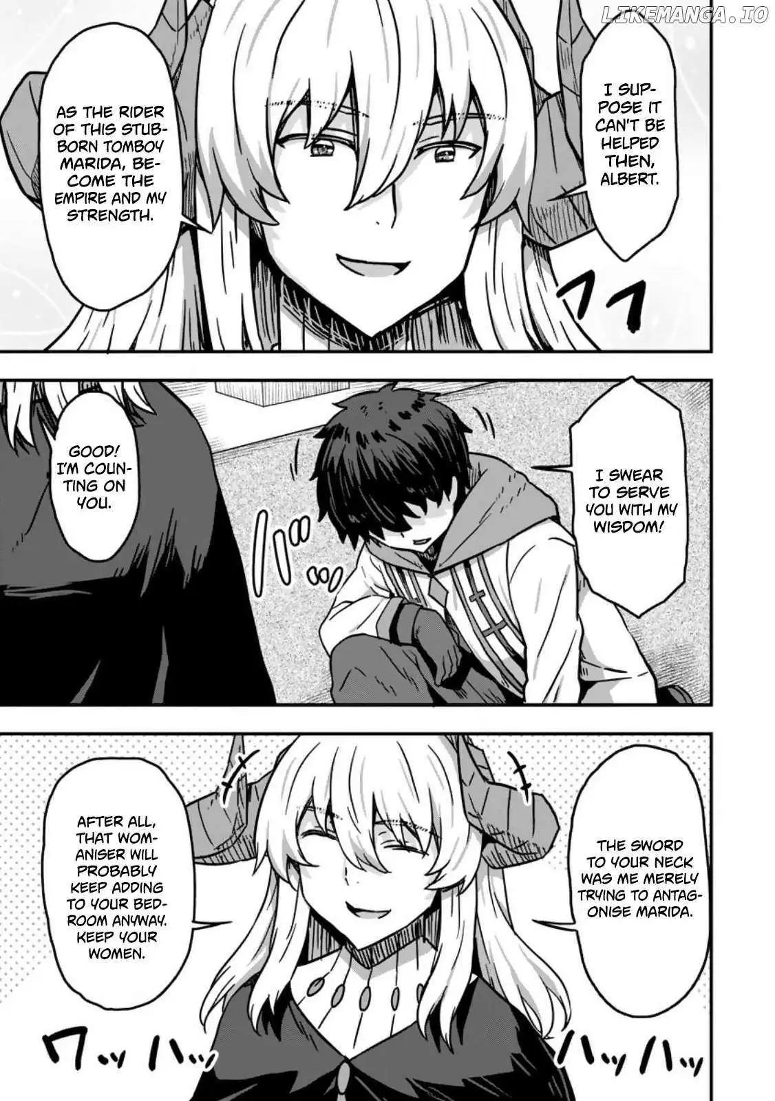 Isekai Saikyou No Yome Desu Ga, Yoru No Tatakai Wa Ore No Hou Ga Tsuyoi You Desu ~Chiryaku O Ikashite Nariagaru Harem Senki~ - Chapter 8