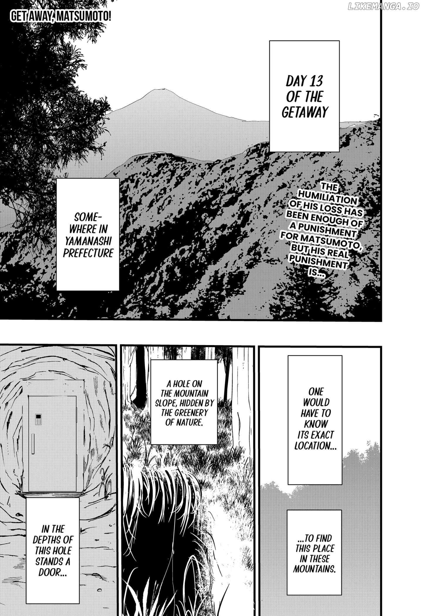 Get Away, Matsumoto！-100 Days Escape- - Chapter 21