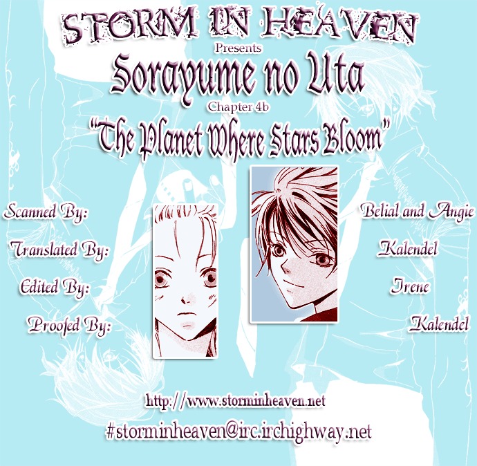 Sorayume No Uta - Vol.1 Chapter 4B : The Planet Where Stars Bloom [End]