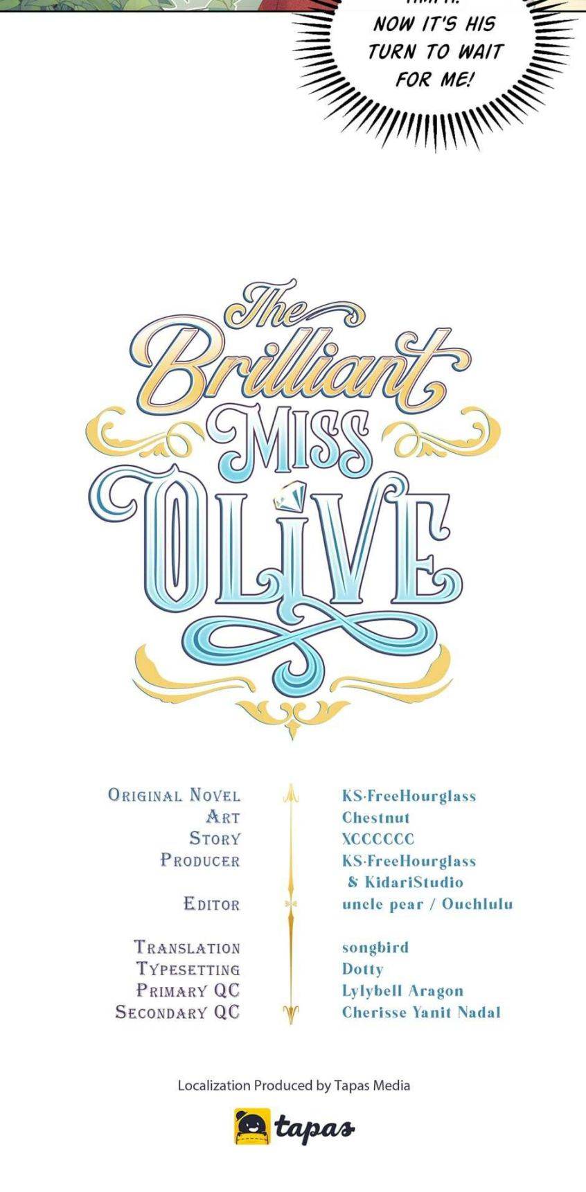 The Brilliant Miss Olive - Chapter 33