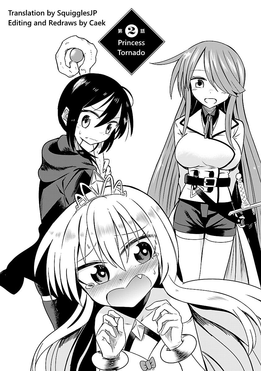 Hime Ja Nakereba Nagutteru - Chapter 2 : Princess Tornado