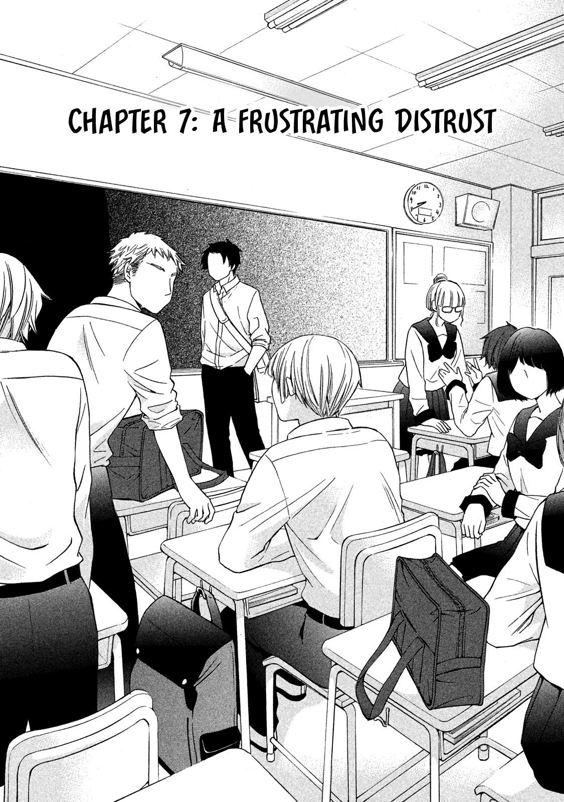 Hanazono-Kun To Kazoe-San No Fukakai Na Houkago - Vol.1 Chapter 7: A Frustrating Distrust