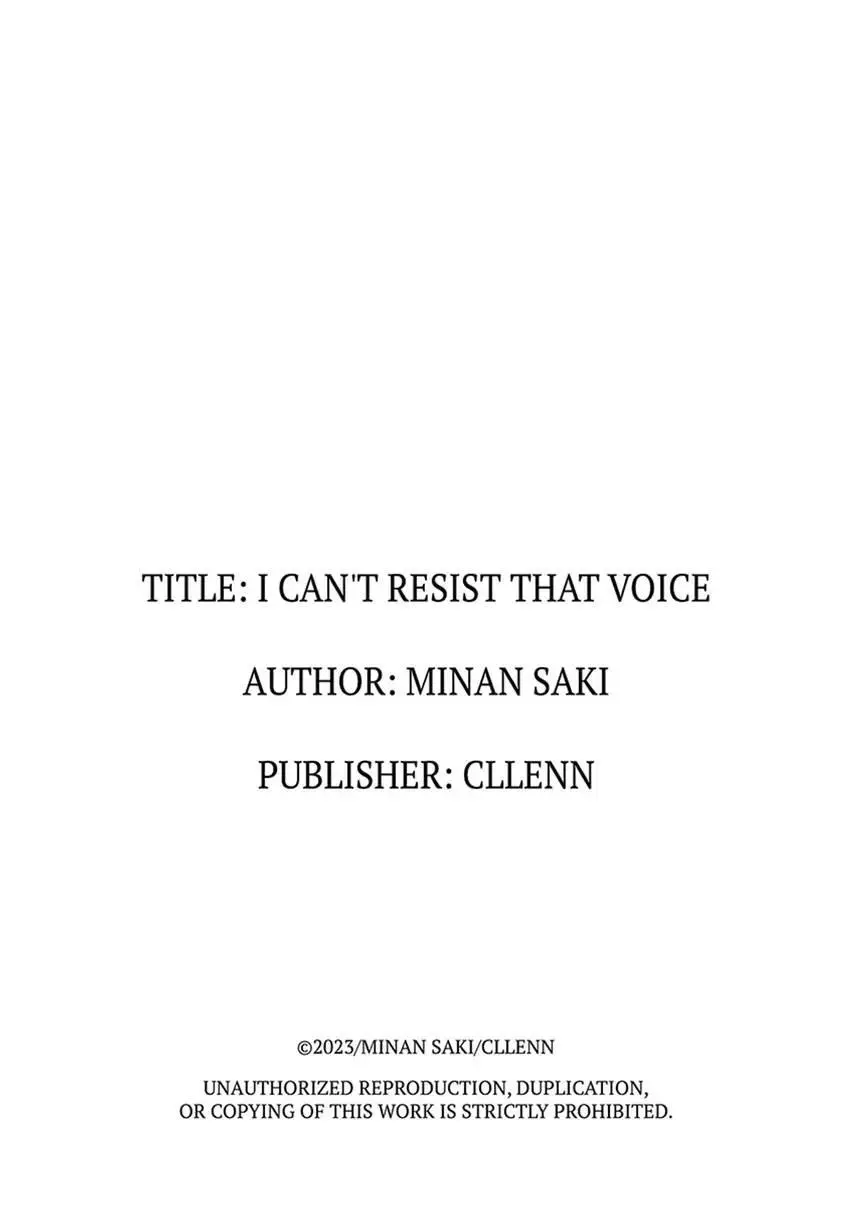 I Can't Resist That Voice - Chapter 5