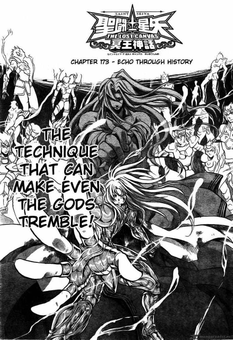 Saint Seiya - The Lost Canvas - Chapter 173 : Echo Through History