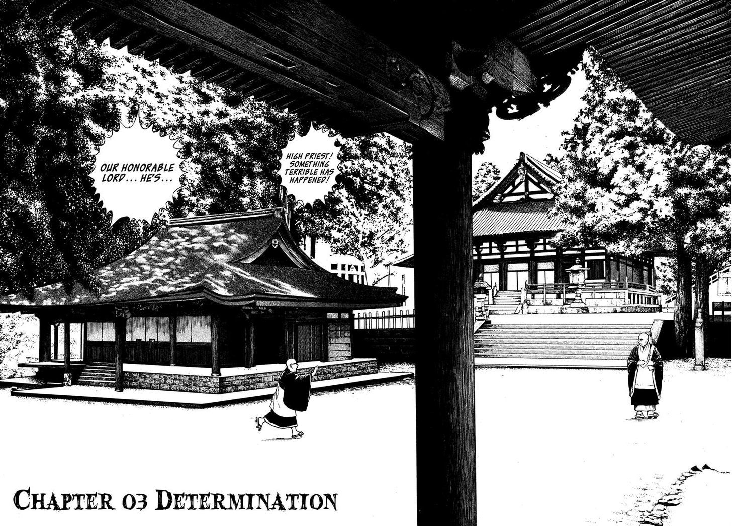 Igyoujin Oniwakamaru - Vol.1 Chapter 3 : Determination