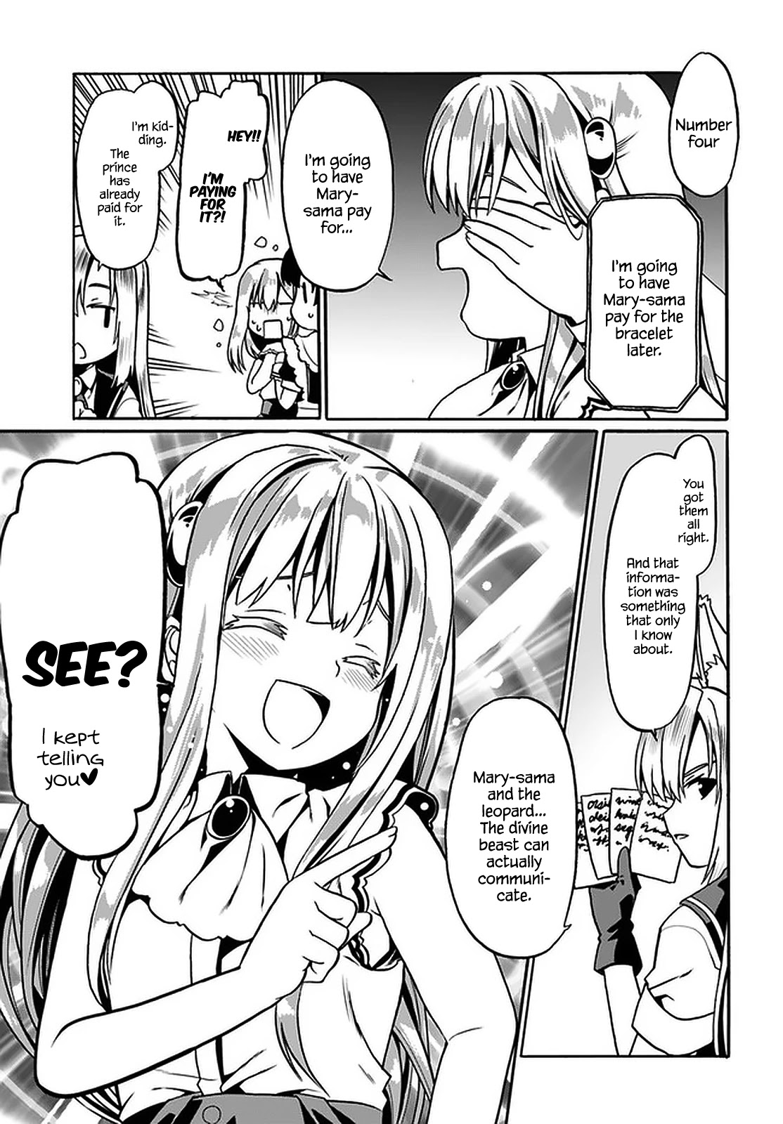 Douyara Watashi No Karada Wa Kanzen Muteki No You Desu Ne - Chapter 33