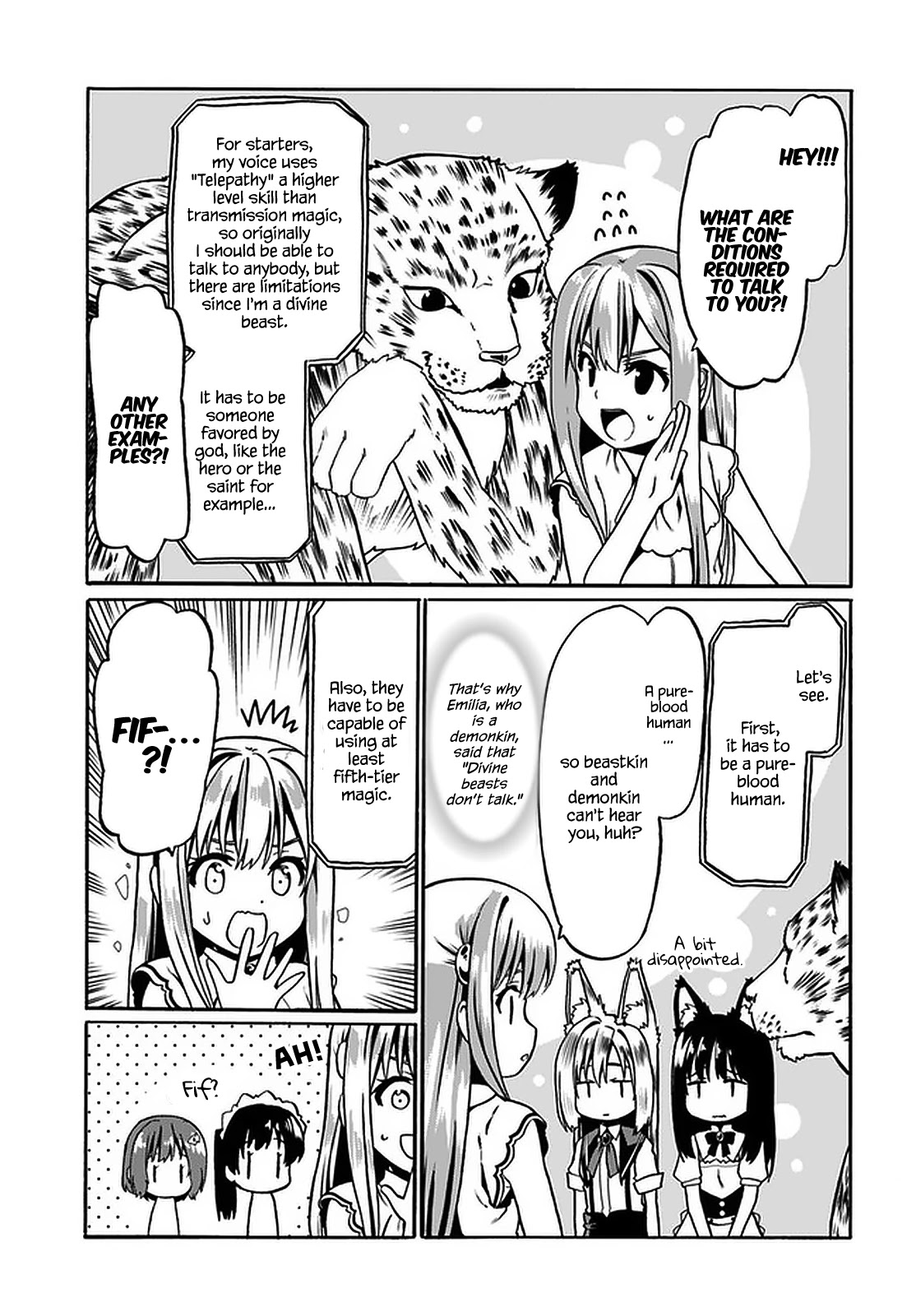 Douyara Watashi No Karada Wa Kanzen Muteki No You Desu Ne - Chapter 33