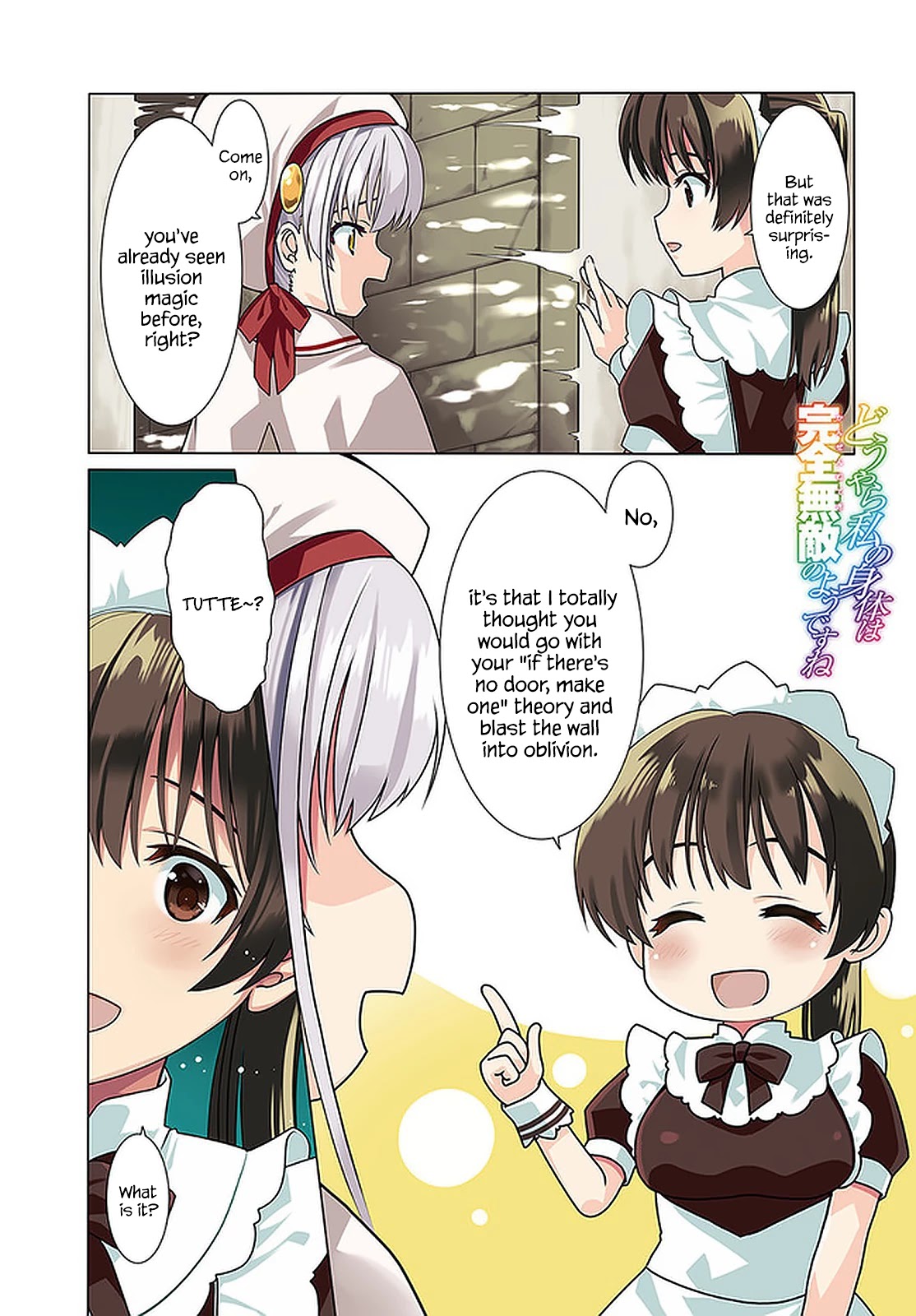 Douyara Watashi No Karada Wa Kanzen Muteki No You Desu Ne - Chapter 31