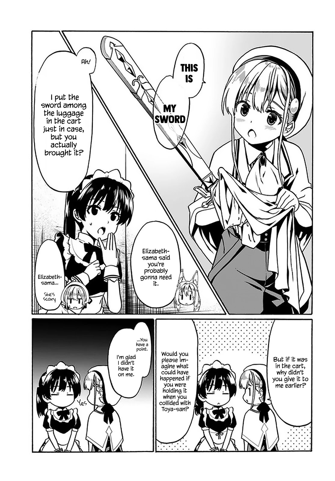 Douyara Watashi No Karada Wa Kanzen Muteki No You Desu Ne - Chapter 31