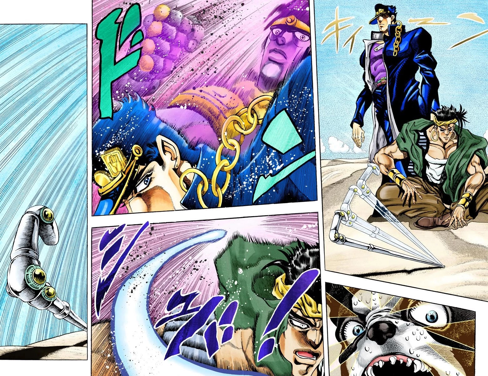 Oingo Boingo Brothers Adventure - Chapter 75: 'The Fool' Iggy And 'Geb' N'doul Part 6