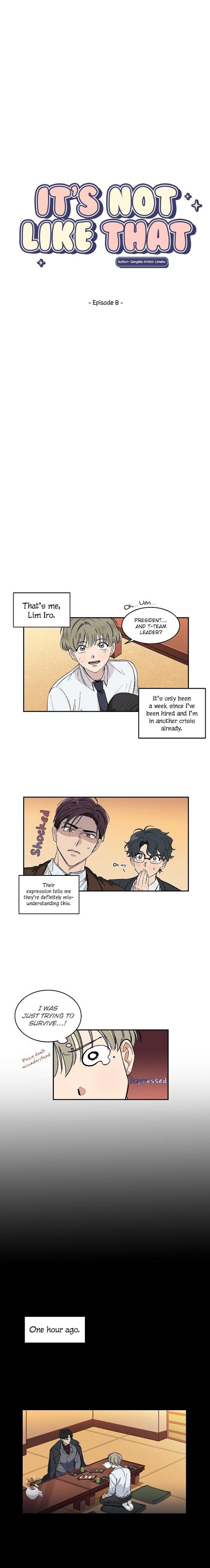 It's Not Like That - Chapter 8