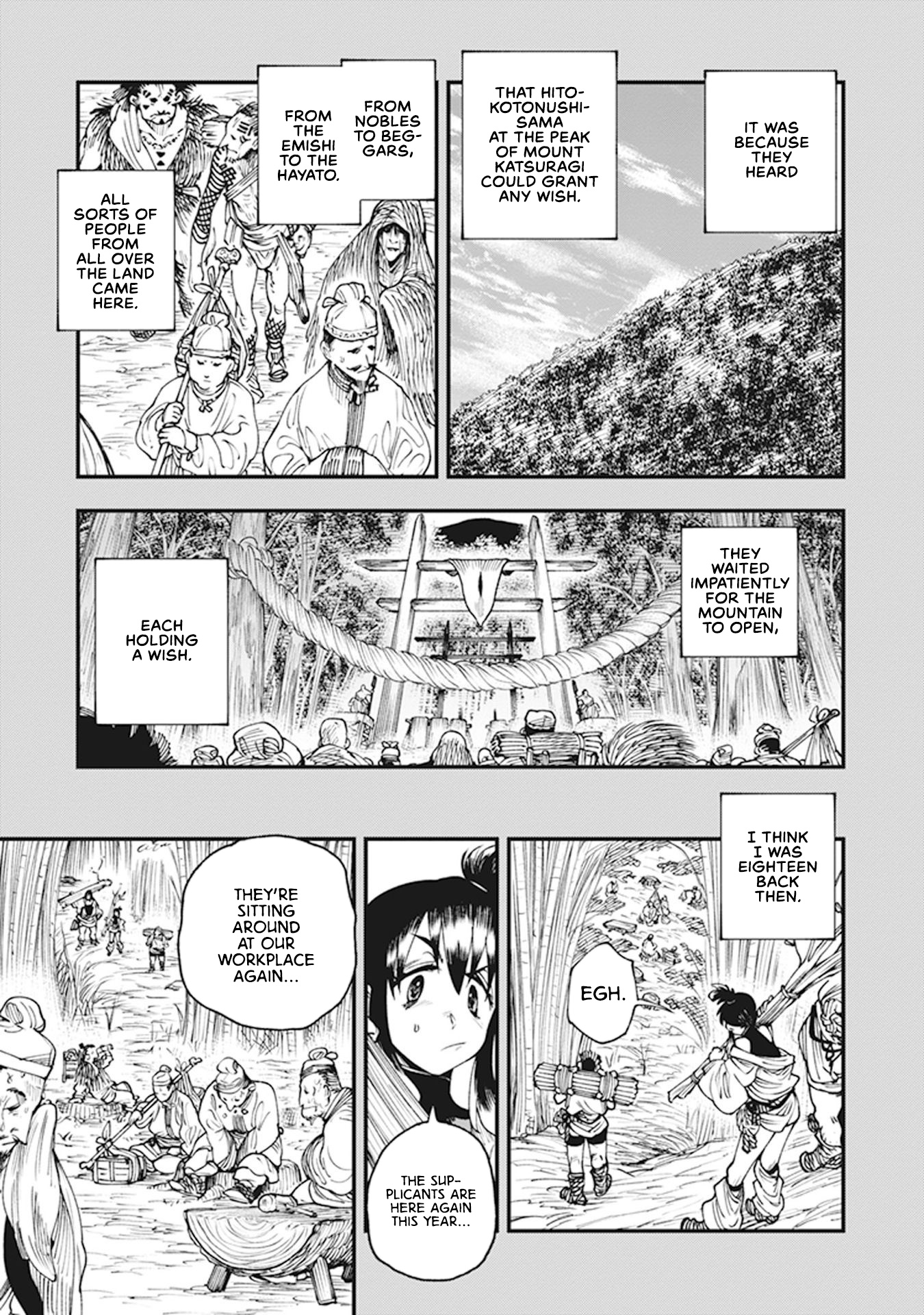 Primal Gods In Ancient Times - Chapter 11: The Tale Of Mount Katsuragi - En-No-Kimi Said