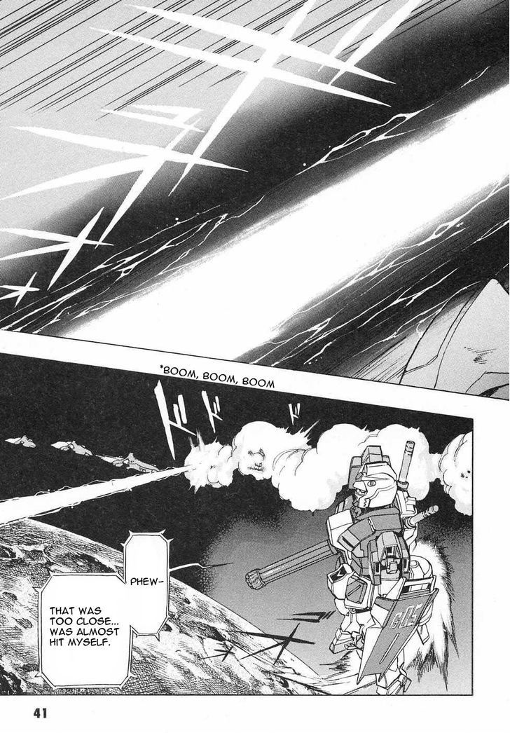 Kidou Senshi Gundam Gaiden - Sora, Senku No Hate Ni... - Vol.1 Chapter 5 : Light Explosion