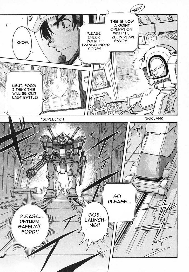 Kidou Senshi Gundam Gaiden - Sora, Senku No Hate Ni... - Vol.2 Chapter 7 : Peace