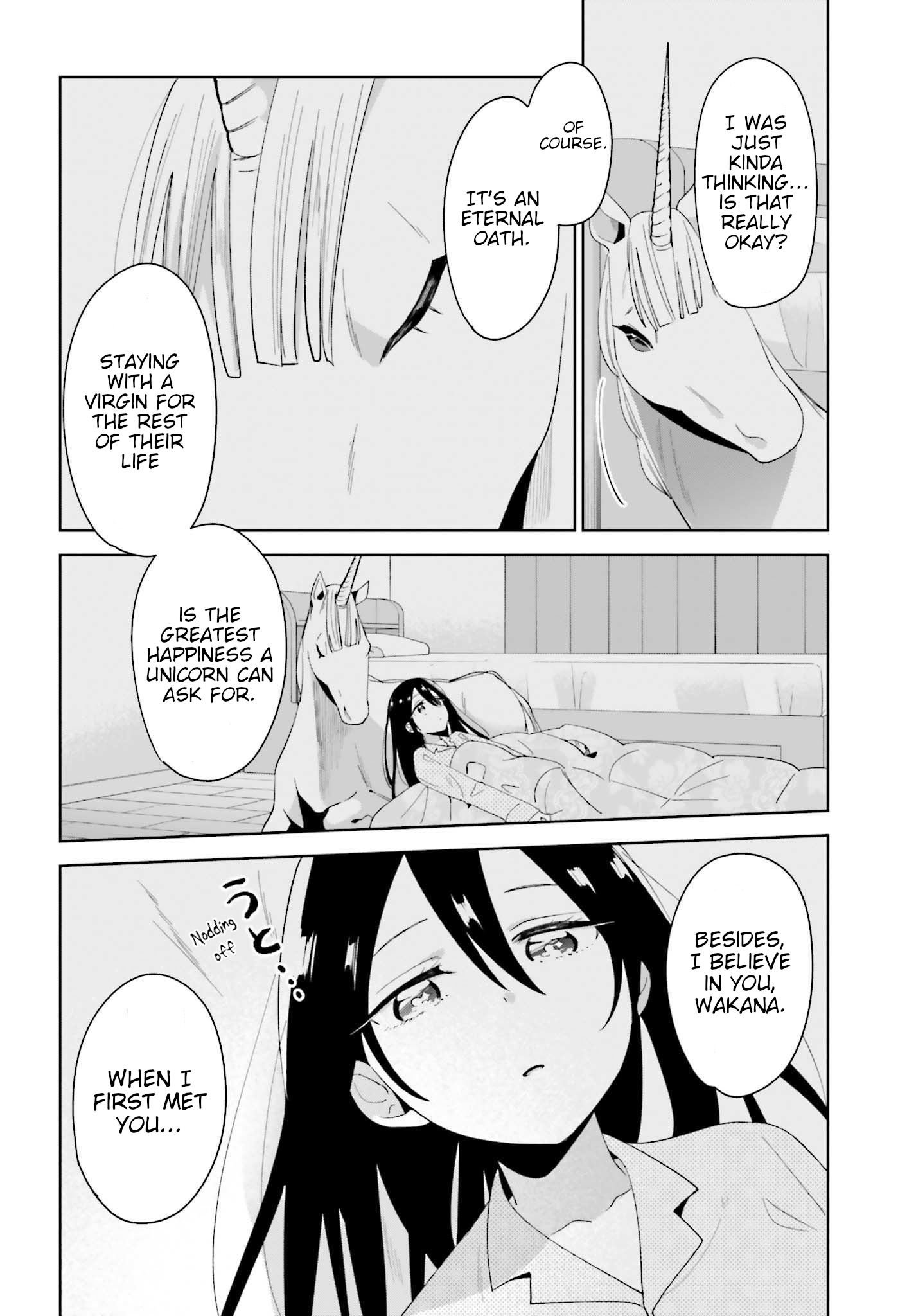 Unicorn To Sabishi-Gari Ya Shoujo - Chapter 4.2