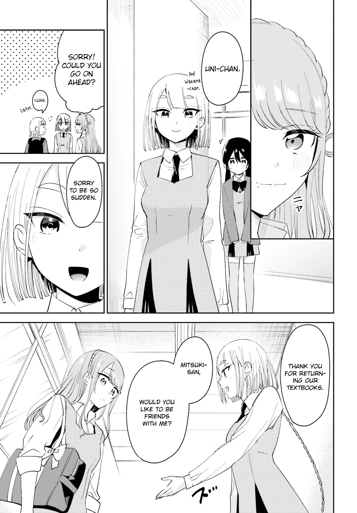 Unicorn To Sabishi-Gari Ya Shoujo - Chapter 6.2: We're... Friends? Part 2