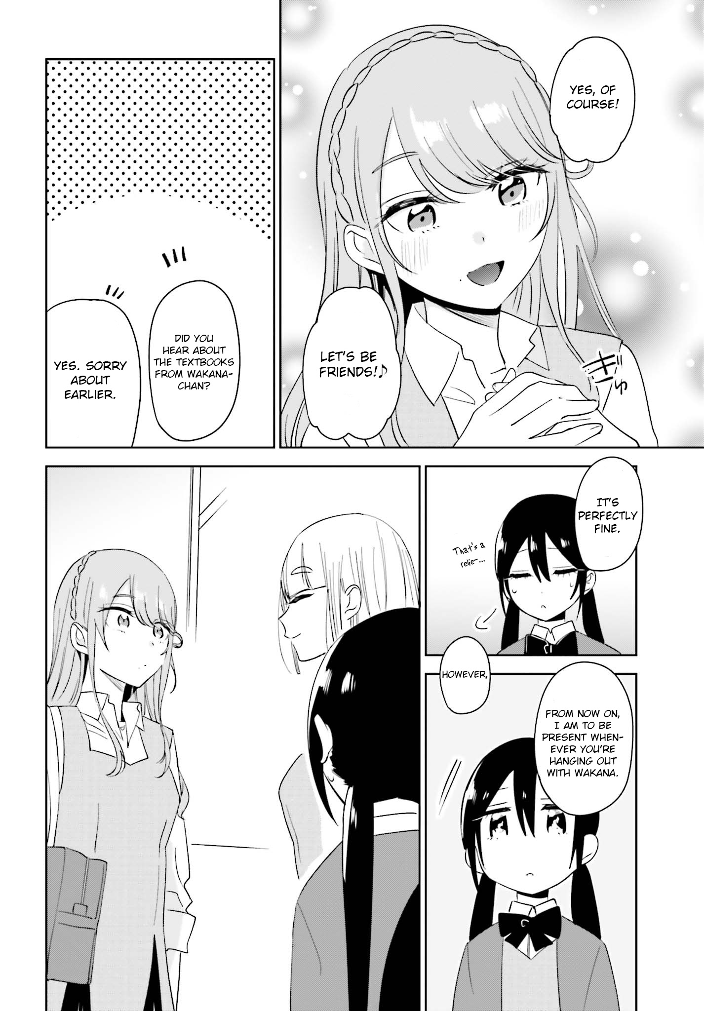 Unicorn To Sabishi-Gari Ya Shoujo - Chapter 6.2: We're... Friends? Part 2