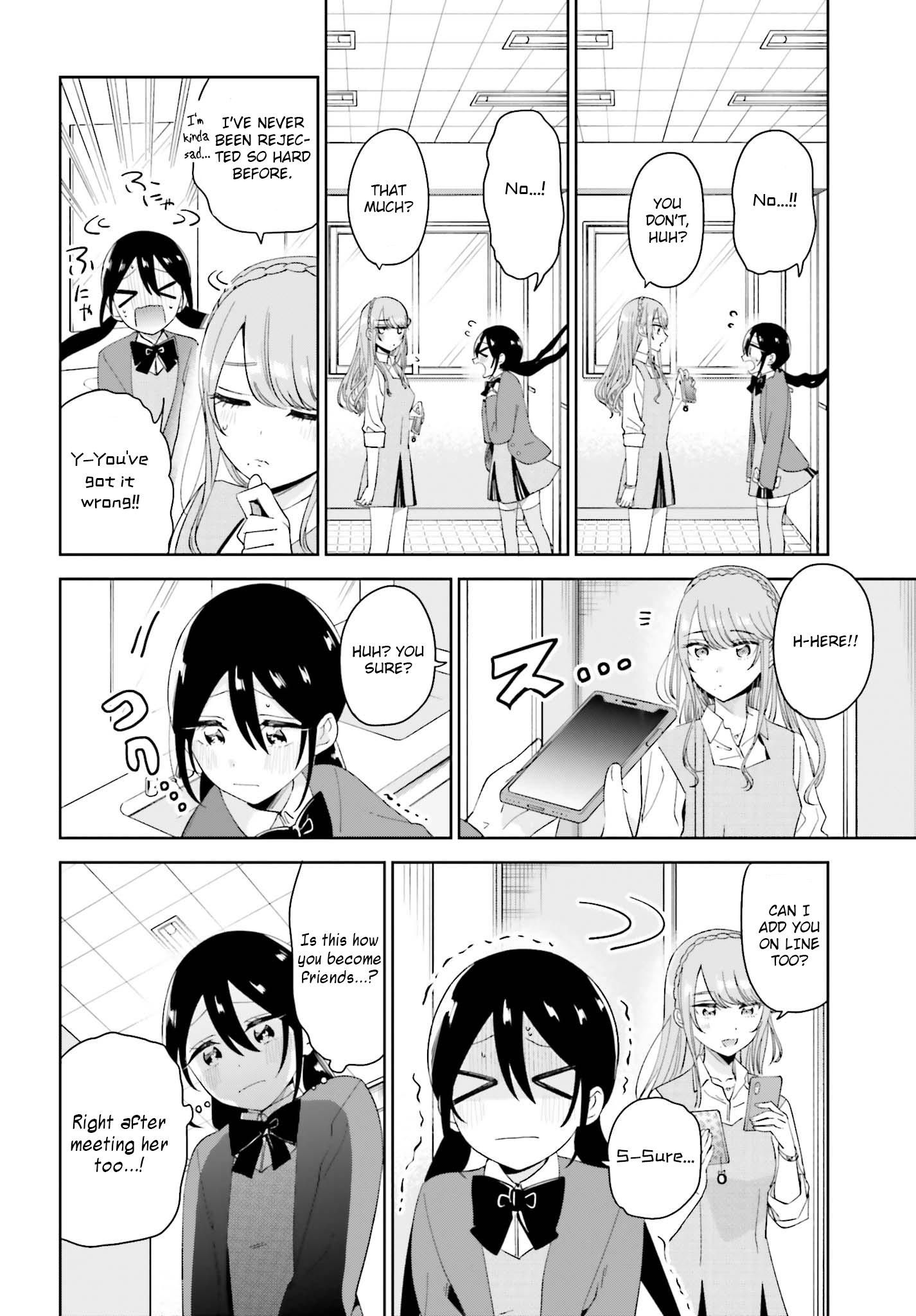 Unicorn To Sabishi-Gari Ya Shoujo - Chapter 6.1: We're... Friends? Part 1