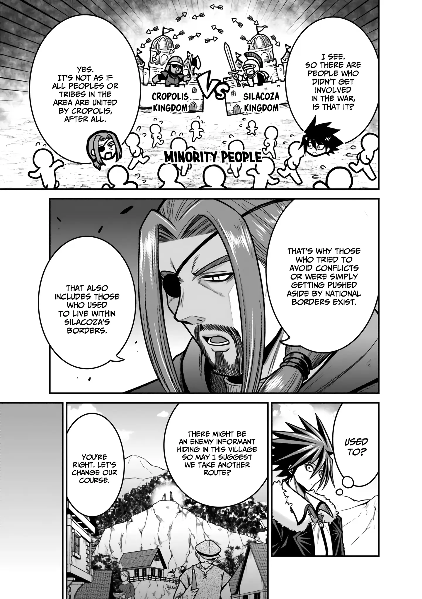 Kujibiki Tokushou Musou Harem-Ken - Vol.10 Chapter 46: The Mighty Wielder Of The Magic Sword, The Sword Warlord Miltos Attacks!