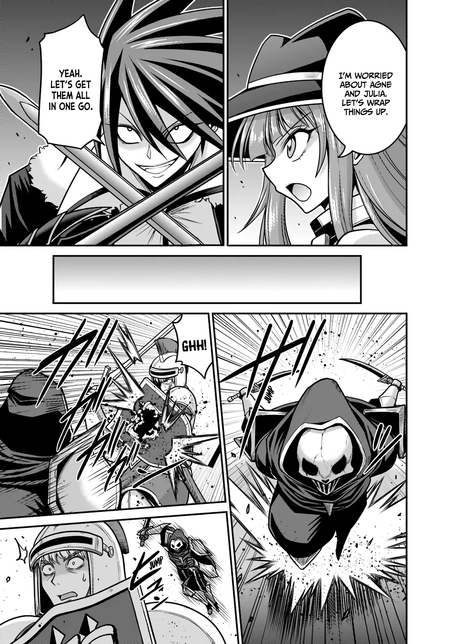 Kujibiki Tokushou Musou Harem-Ken - Vol.10 Chapter 46: The Mighty Wielder Of The Magic Sword, The Sword Warlord Miltos Attacks!