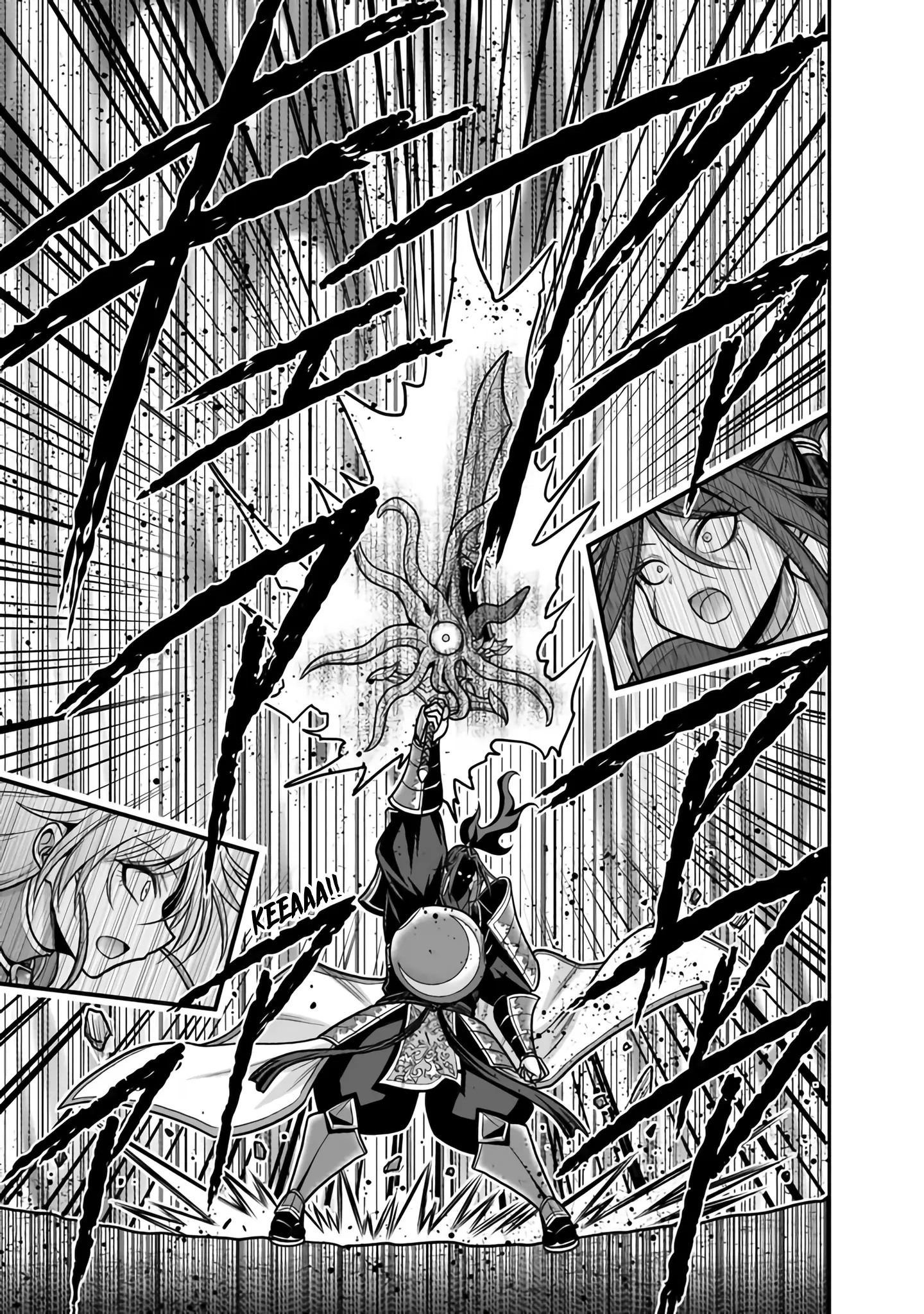 Kujibiki Tokushou Musou Harem-Ken - Vol.10 Chapter 46: The Mighty Wielder Of The Magic Sword, The Sword Warlord Miltos Attacks!