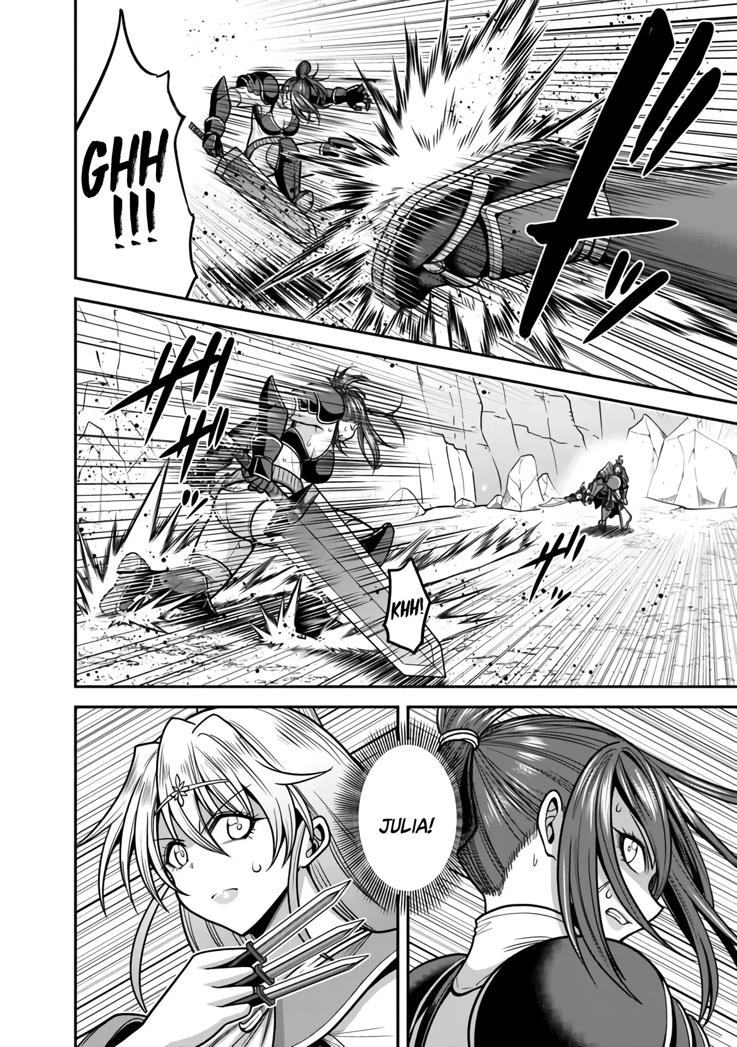 Kujibiki Tokushou Musou Harem-Ken - Vol.10 Chapter 47: Head-On Clash! Ultimate Devilish Sword Vs. The Power Of Bond!