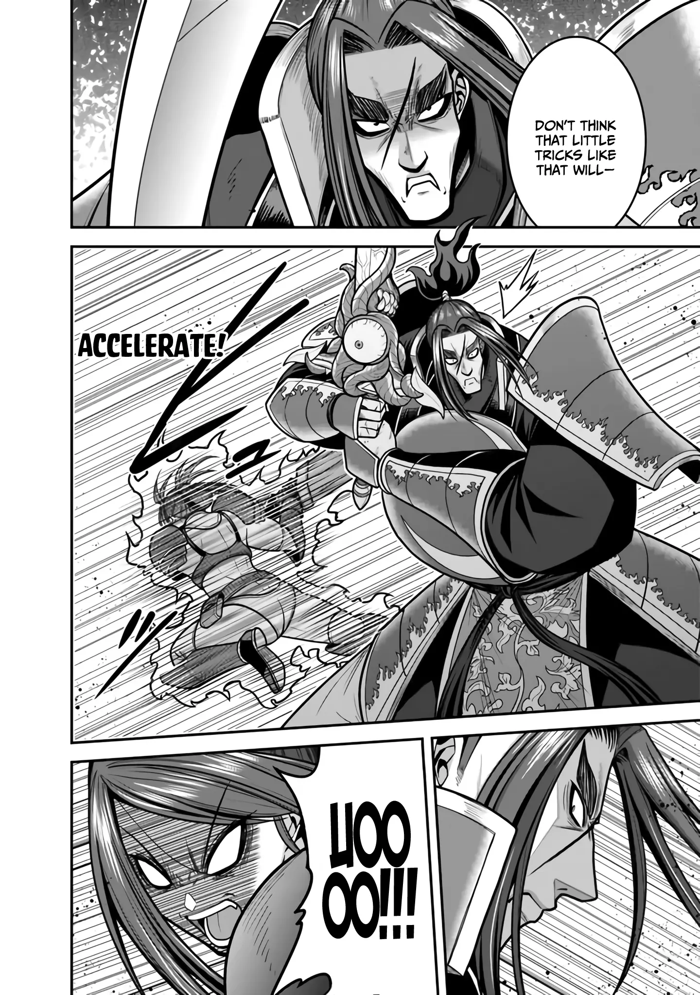 Kujibiki Tokushou Musou Harem-Ken - Vol.10 Chapter 47: Head-On Clash! Ultimate Devilish Sword Vs. The Power Of Bond!