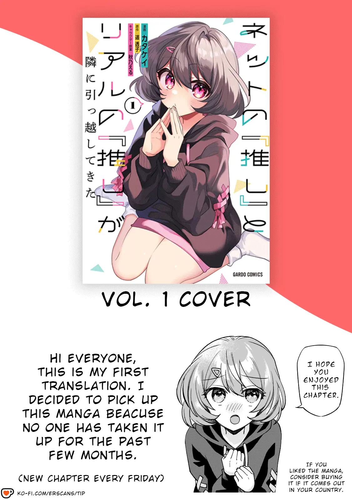 Net No "oshi" To Real No "oshi" Ga Tonari Ni Hikkoshite Kita - Vol.1 Chapter 4