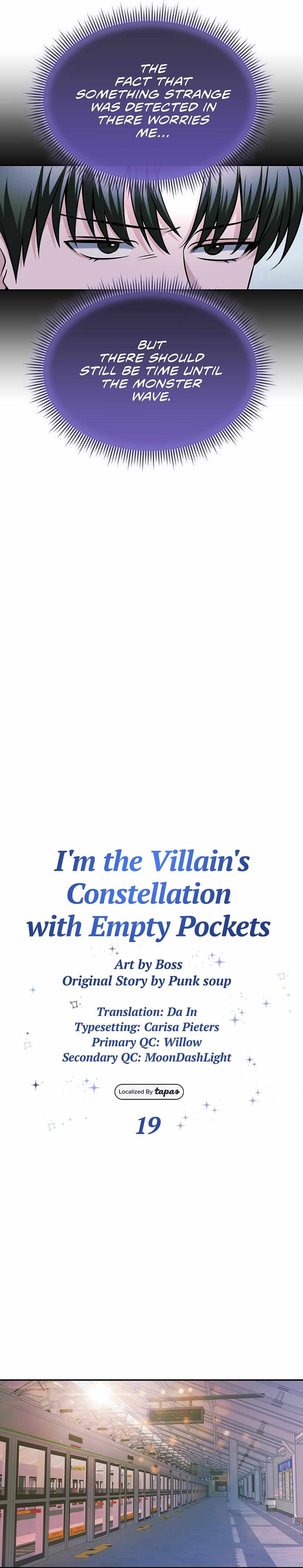 I'm The Villain's Constellation But I'm Broke - Chapter 19