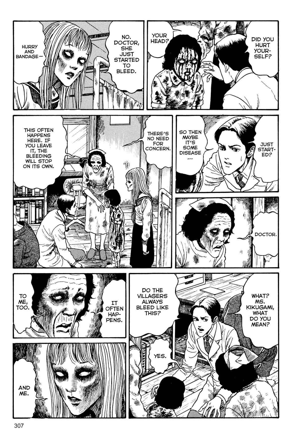 Tombs: Junji Ito Story Collection - Chapter 9: The Bloody Story Of Shirasuna [End]