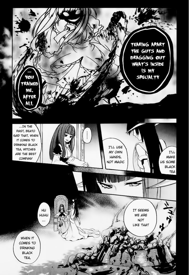 Umineko No Naku Koro Ni Chiru Episode 6: Dawn Of The Golden Witch - Vol.6 Chapter 26 : Hidden Tea Party