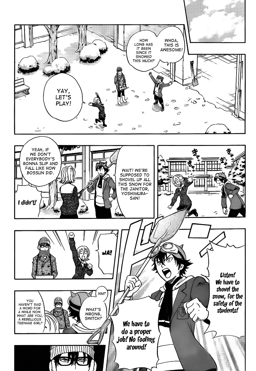 Sket Dance - Vol.21 Chapter 183 : The Courtyard Battle In Winter