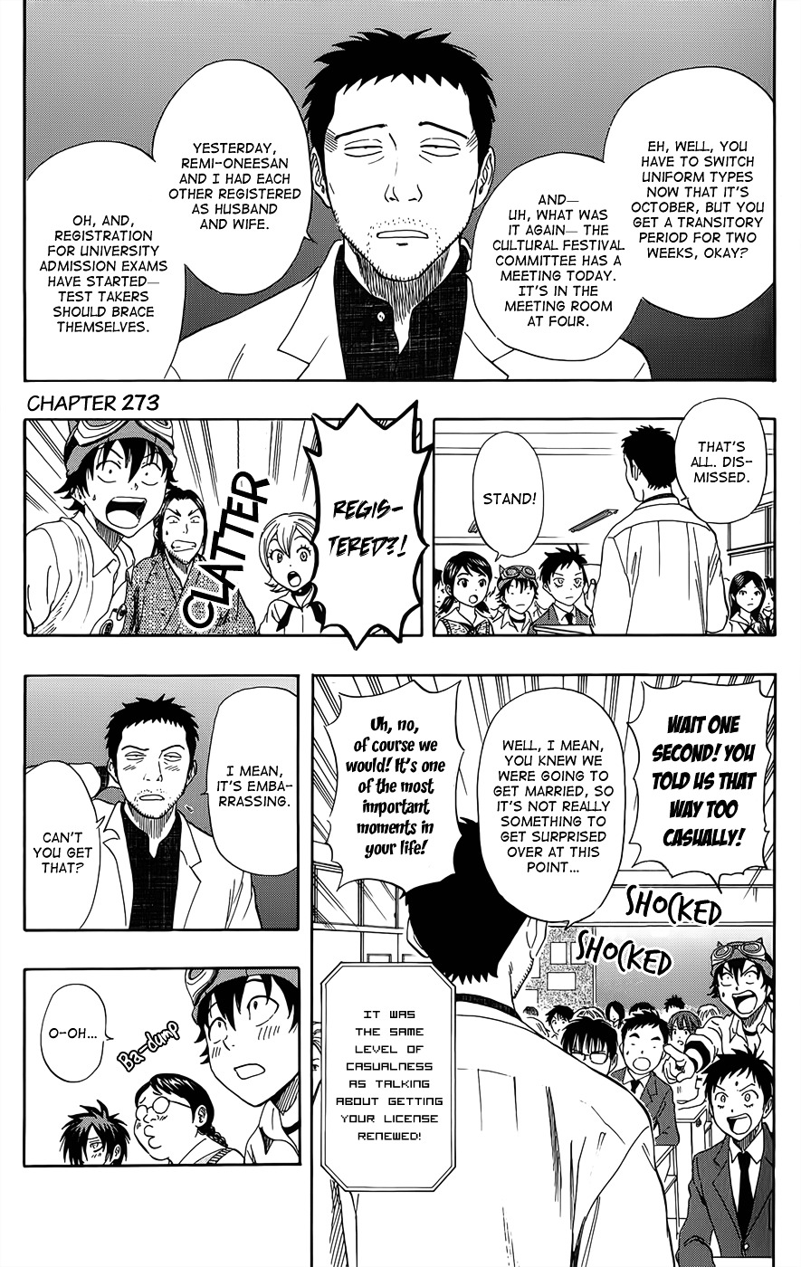 Sket Dance - Vol.31 Chapter 273 : Classroom Wedding