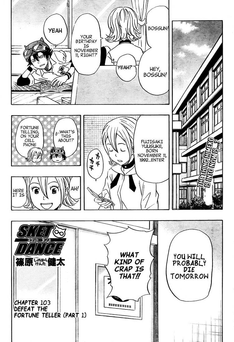 Sket Dance - Vol.12 Chapter 103 : Defeat The Fortune Teller (Part 1)