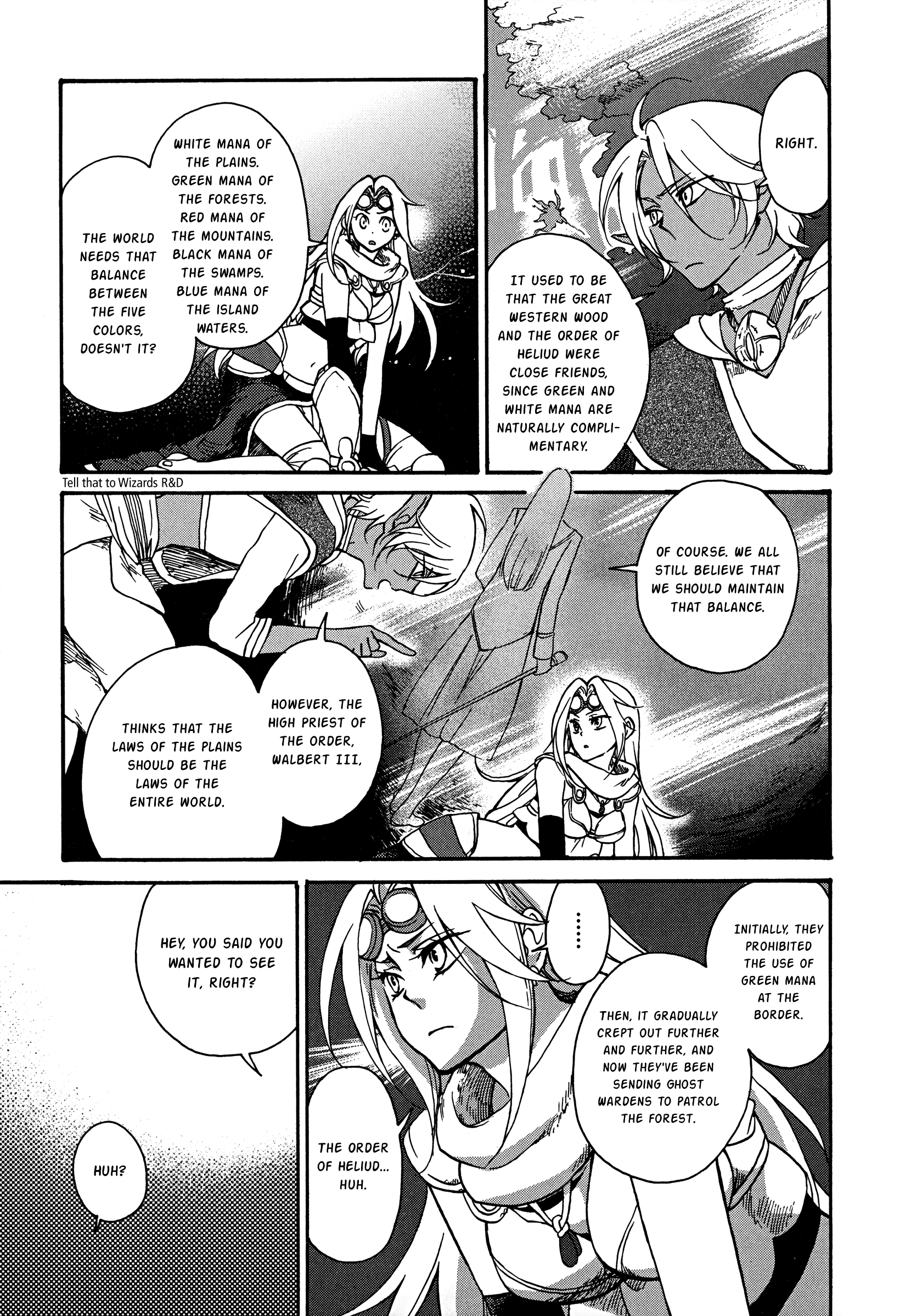 Magic: The Gathering - Moe Tsukinu Honoo - Vol.1 Chapter 1