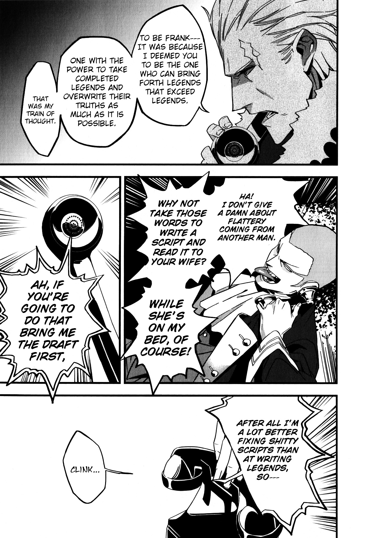 Fate/Strange Fake - Vol.1 Chapter 5 : Caster