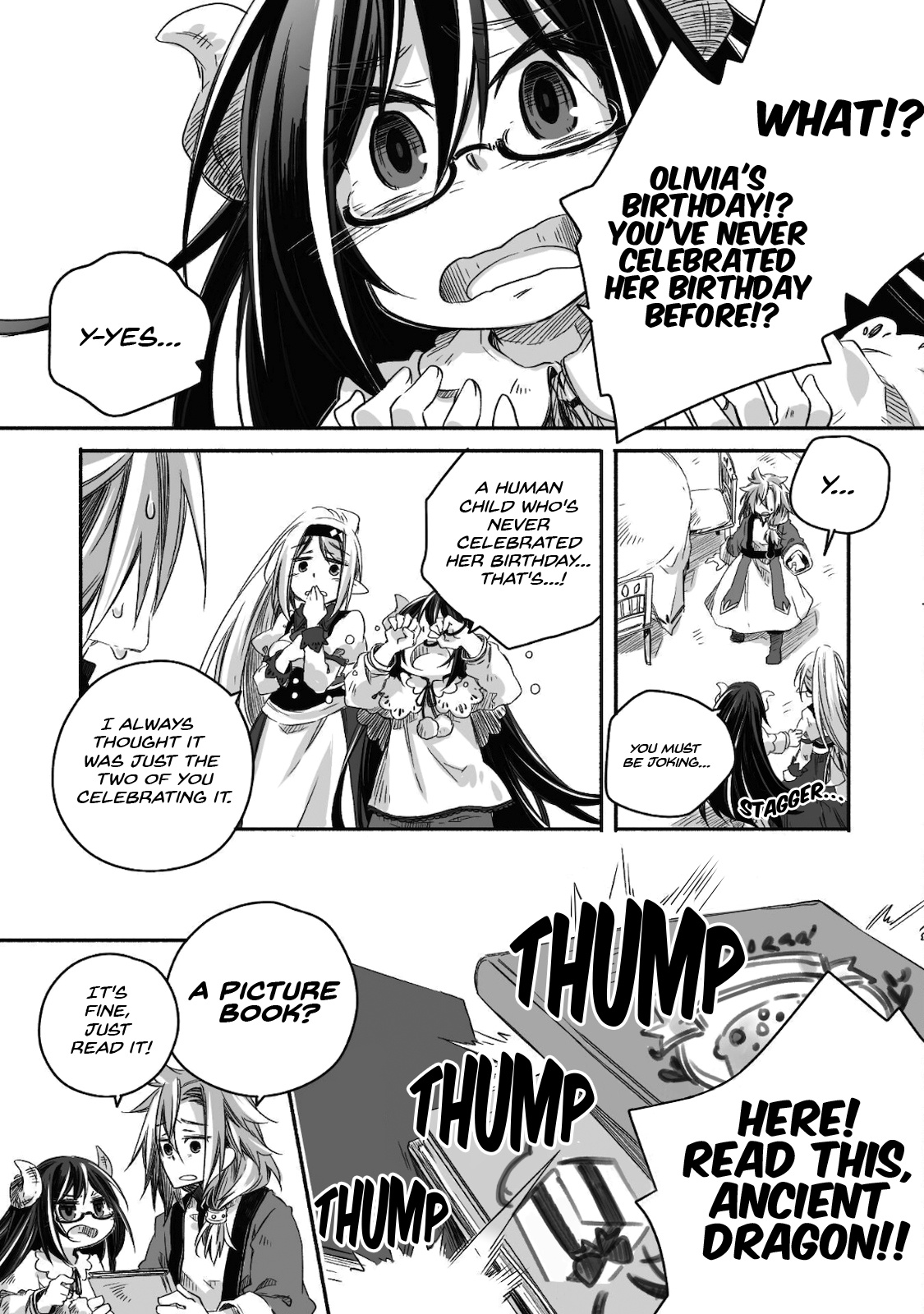 Dragon Daddy Diaries: A Girl Grows To Greatness - Vol.2 Chapter 7: Dragon, Celebrating His Daughter's Birthday