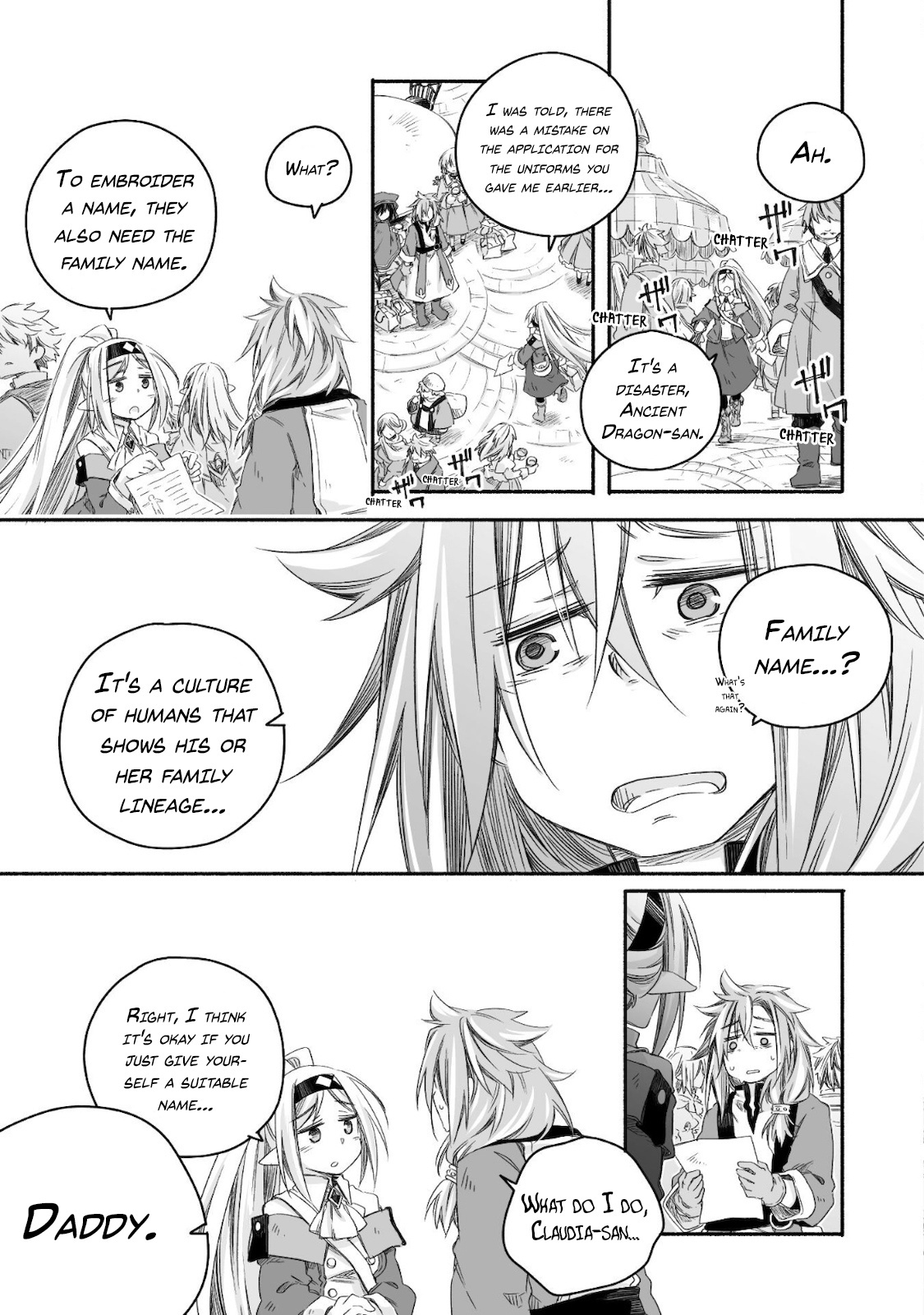 Dragon Daddy Diaries: A Girl Grows To Greatness - Vol.2 Chapter 11: Dragon, Getting A Name