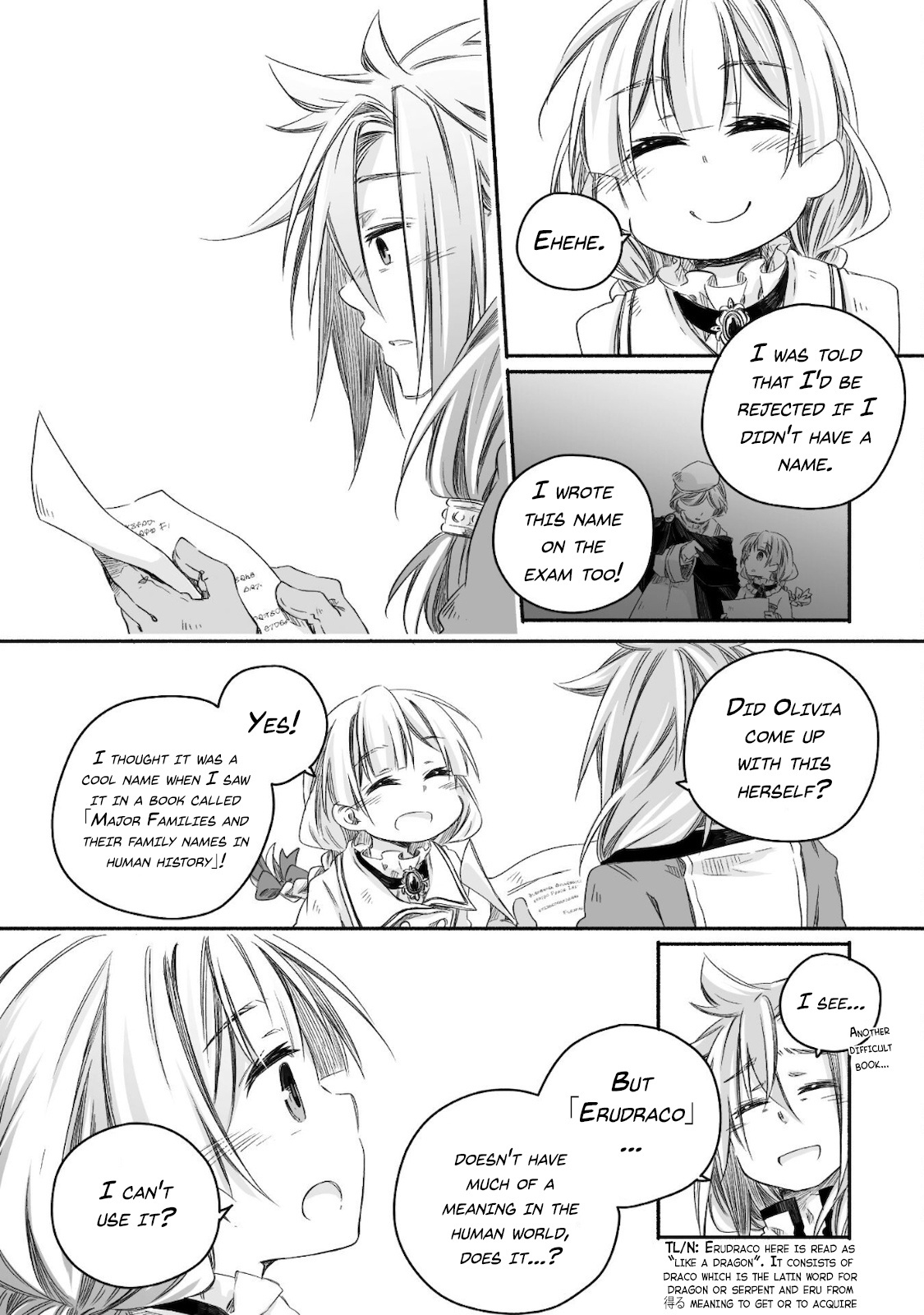 Dragon Daddy Diaries: A Girl Grows To Greatness - Vol.2 Chapter 11: Dragon, Getting A Name