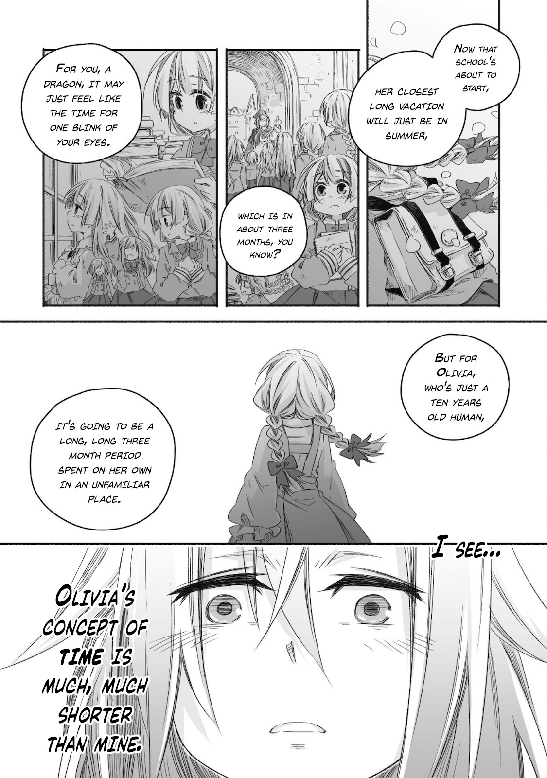 Dragon Daddy Diaries: A Girl Grows To Greatness - Vol.2 Chapter 12: Dragon, Going For A Walk With His Daughter