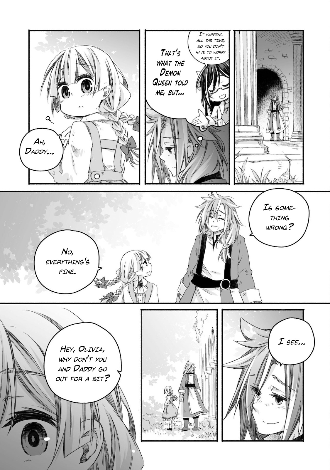 Dragon Daddy Diaries: A Girl Grows To Greatness - Vol.2 Chapter 12: Dragon, Going For A Walk With His Daughter