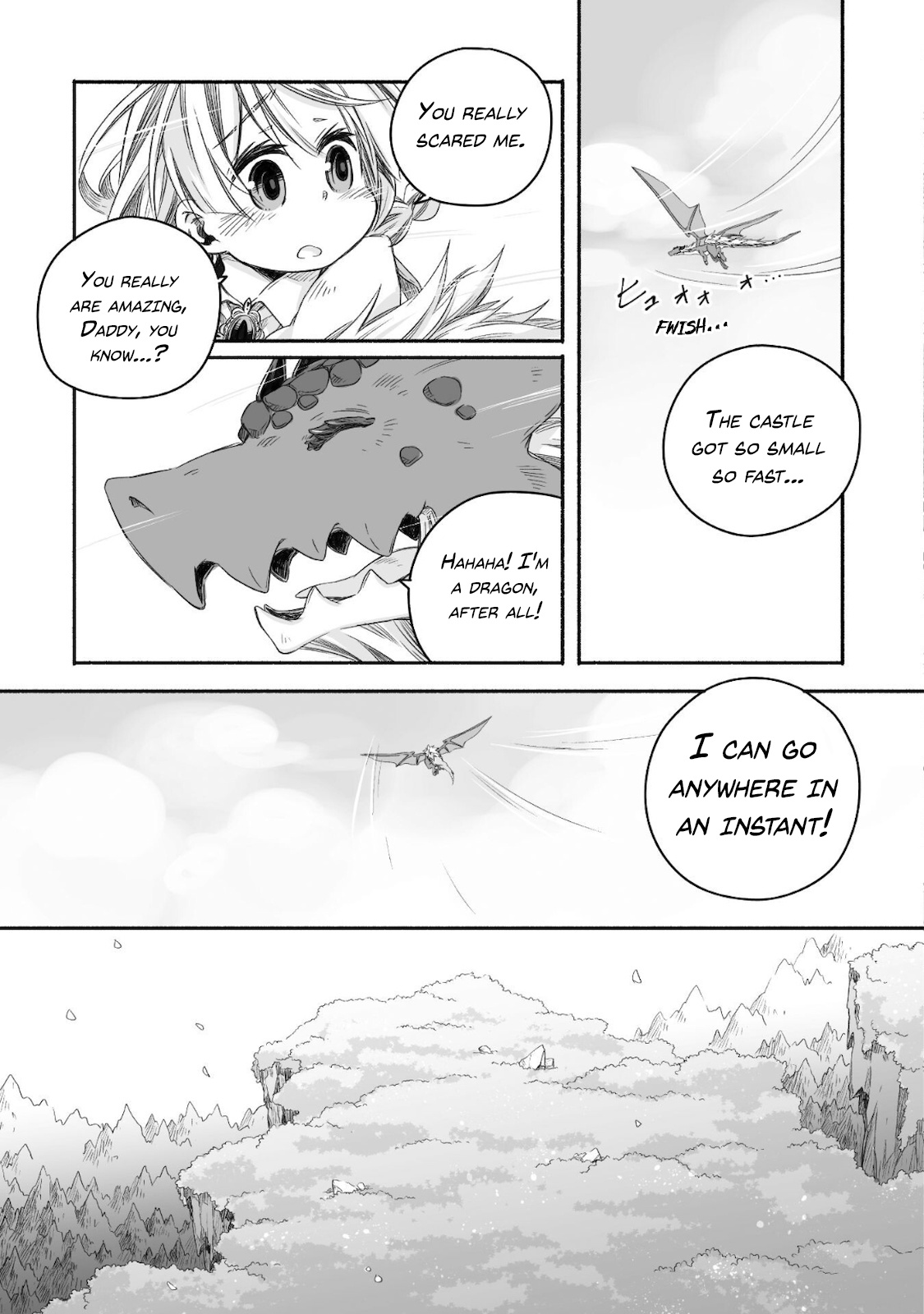 Dragon Daddy Diaries: A Girl Grows To Greatness - Vol.2 Chapter 12: Dragon, Going For A Walk With His Daughter