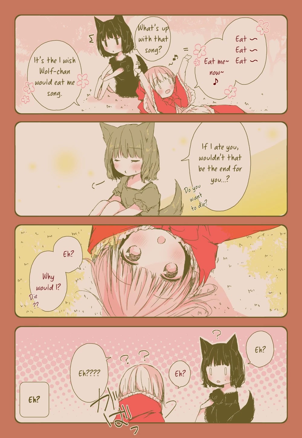 Daring Little Red Riding Hood And Herbivorous Wolf-Chan - Chapter 1: 1-8