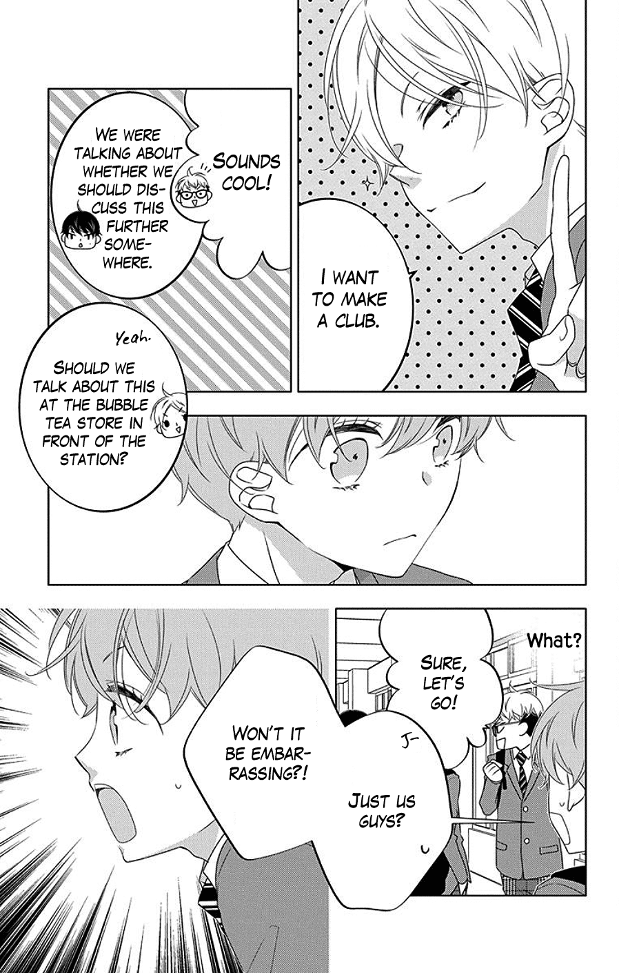 Koi Ni Mudaguchi - Vol.2 Chapter 7: Comparing Heights And Bubble Tea